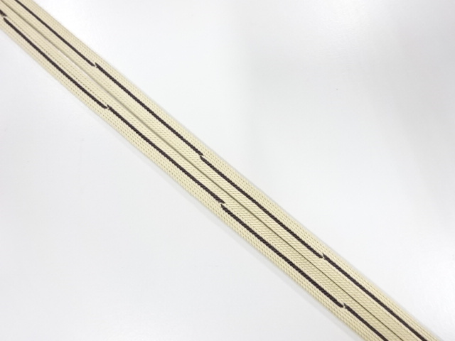 アンティーク　帯留め用　手組三分紐